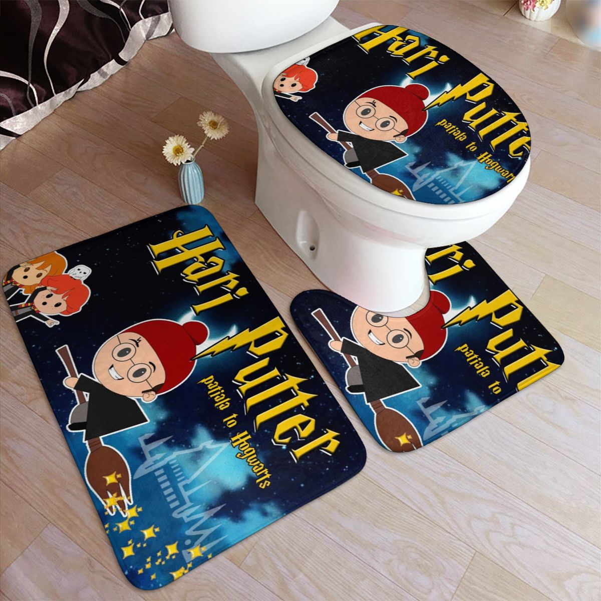 Set 3 Món Đồ Chơi Mô Phỏng Nhân Vật Trong Phim Harry Potter