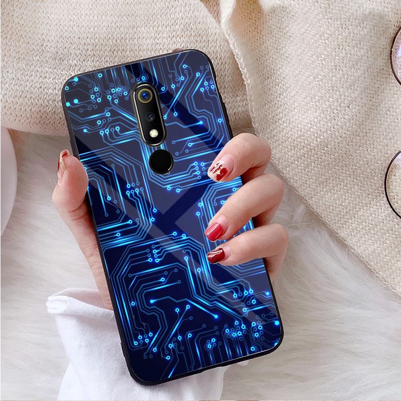 Ốp Lưng NOKIA 6.1 PLUS Mặt kính gương sáng bóng cao cấp