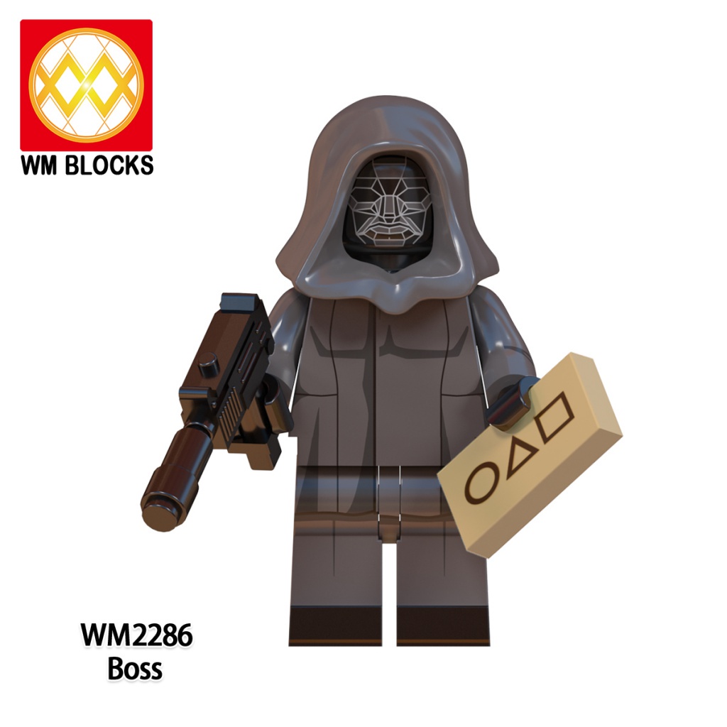 Bộ Lắp Ghép lego Nhân Vật Squid Game lego technic lego friends lego architecture đồ chơi xếp hình lắp ráp