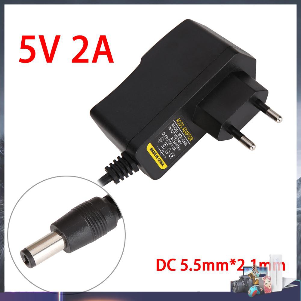 Bộ Chuyển Đổi Nguồn Điện Ac Sang Dc 5.5mmx2.1mm 5.5mmx2.5mm 5v 2a | BigBuy360 - bigbuy360.vn