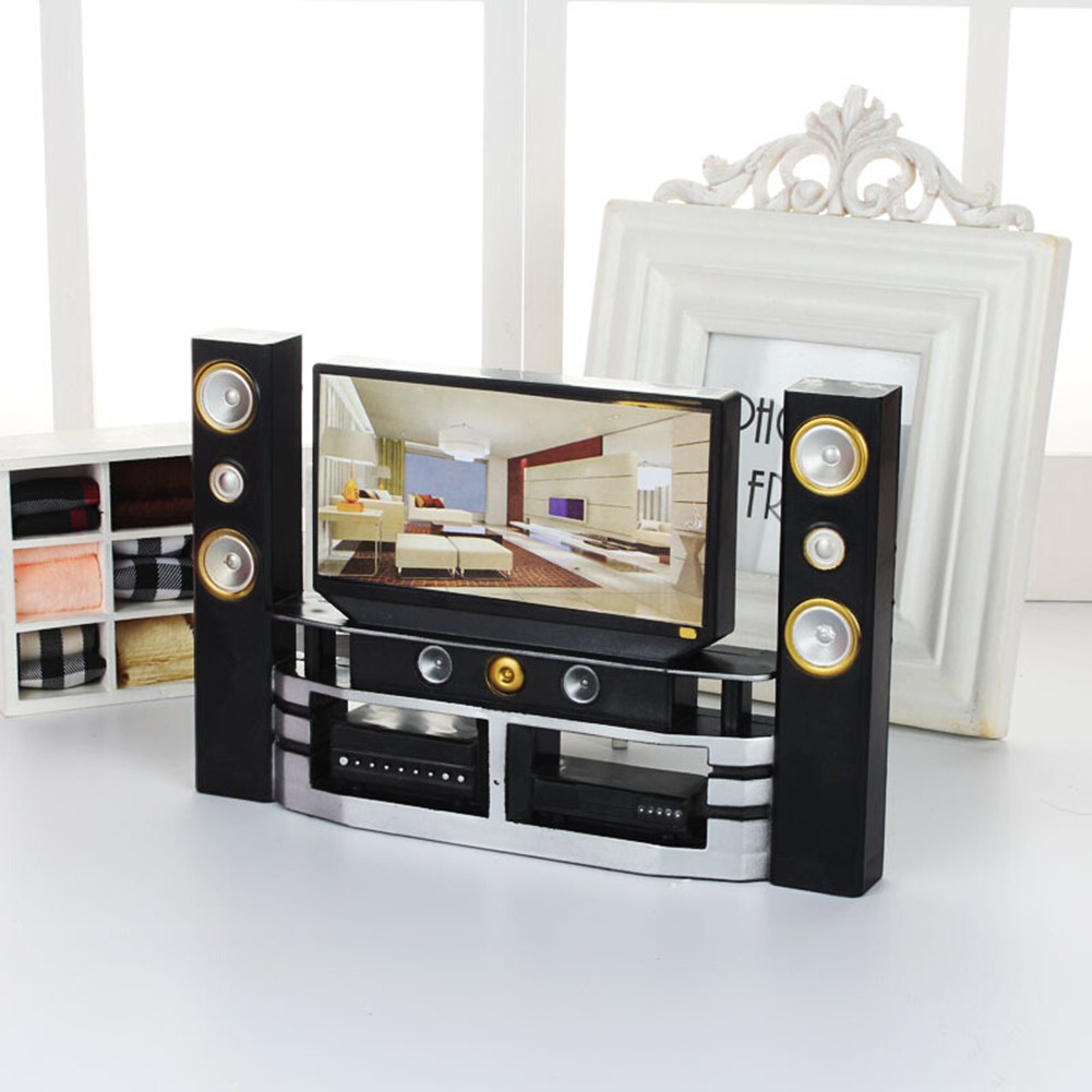 Phụ Kiện TV Mini Cho nhà Búp Bê