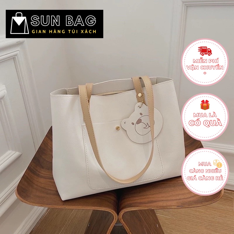 Túi Tote nữ đeo vai, dùng đi chơi, đi học, đi làm, chất da đẹp, thời trang cao cấp SB251
