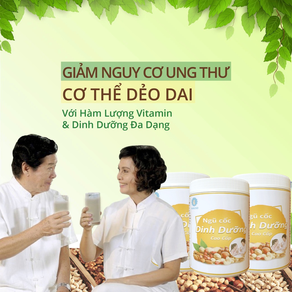 Ngũ Cốc Dinh Dưỡng - Sữạ Hạt Cho Bà Bầu, Trẻ Em, Người Cao Tuổi, Người Tập Gym Cao Cấp 25 Loại Hạt (500Gr)