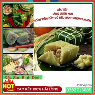 5 cái bánh chưng mặn nhỏ cô tư đặc sản bình định