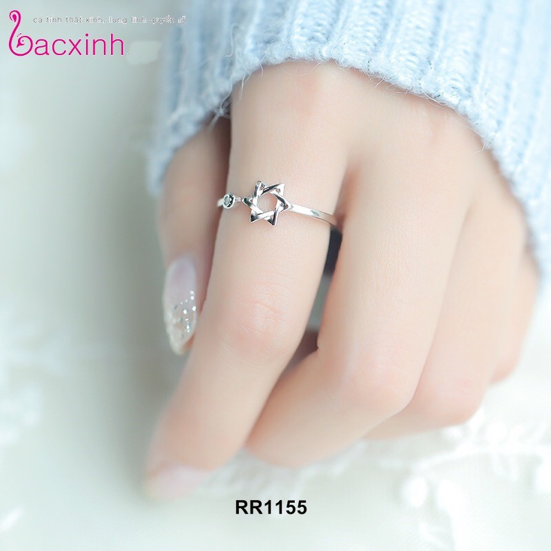 Nhẫn bạc Ý 925 - Ngôi sao may mắn RR1155