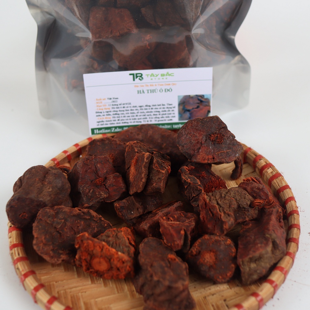 Hà Thủ Ô Đỏ Túi 500G Sấy Khô Tự Nhiên, Chuẩn Rừng Tây Bắc