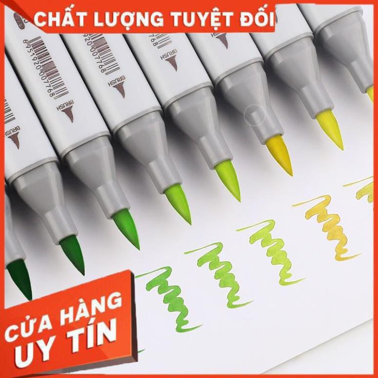 Free Ship] Bút Marker Touch Cool 7 Mới đầu Brush 24/36/48 cải tiếút màu  chuyên dùng vẽ tranh hoạt hình, phong cảnh | Shopee Việt Nam