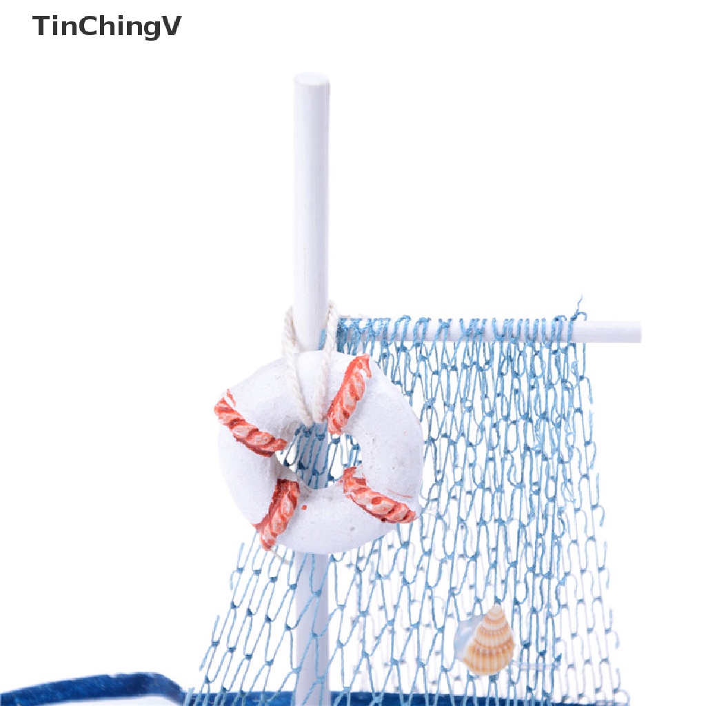 Đồ trang trí Thuyền Buồm Bằng Gỗ Để Bàn Trang Trí