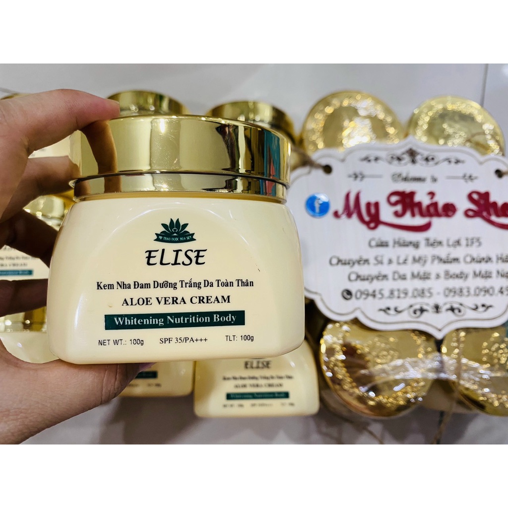 Elise Kem nha đam Dưỡng Trắng Da Toàn Thân 100g