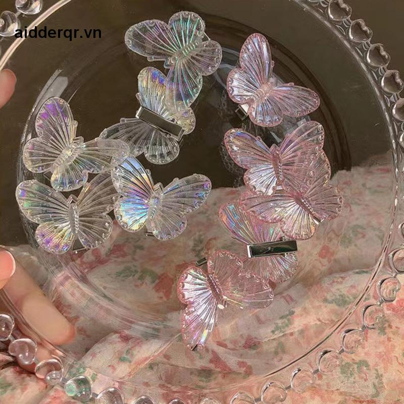 🌸🌸Kẹp Tóc Hình Bươm Bướm Nhiều Màu Xinh Xắn Cho Bé Gái