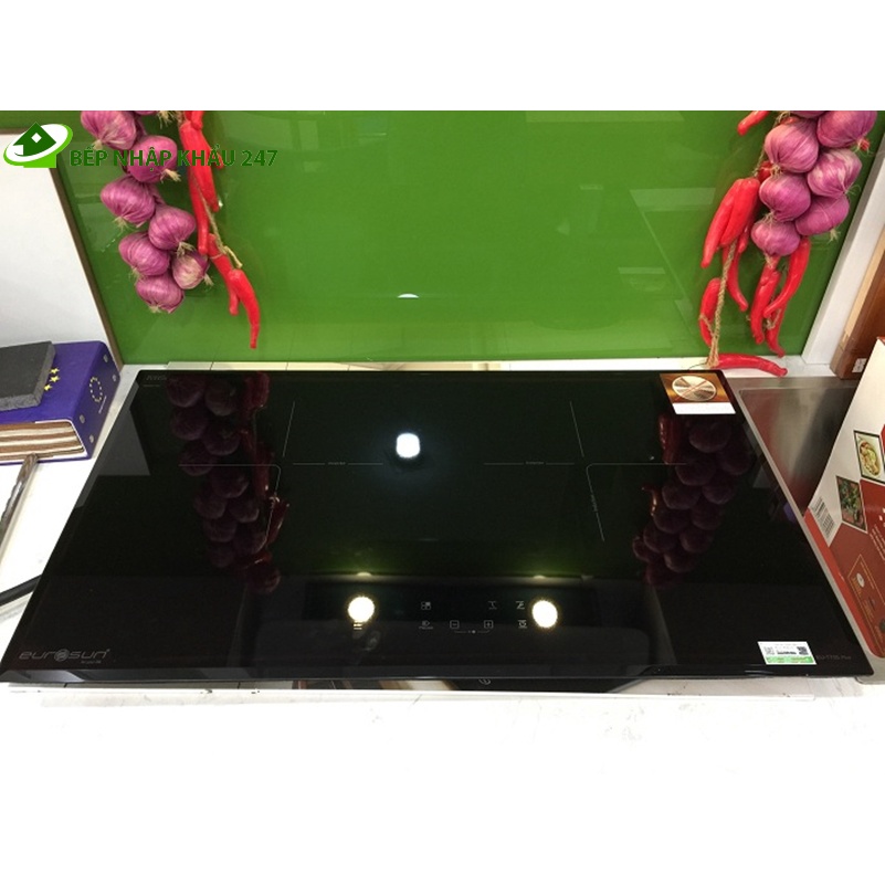Bếp từ đôi eurosun EU-T705Plus / Kính schott ceran / Bếp từ nhập khẩu malaysia / Bảo hành chính hãng 3 năm