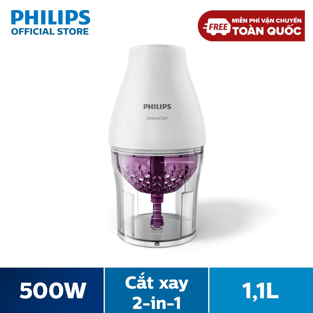 ( BH 24 Tháng toàn quốc)Máy xay thịt thực phẩm gia đình Philips HR2505