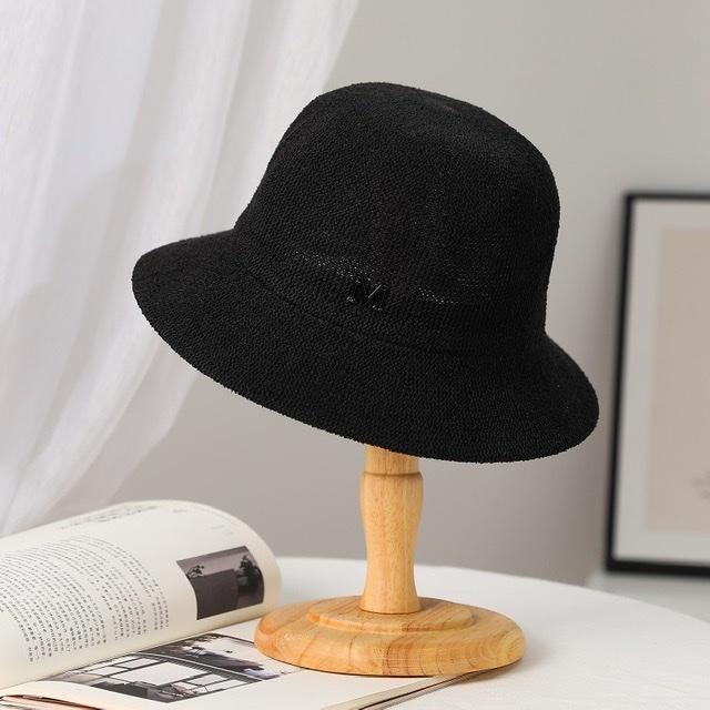 Nón bucket nhập khâu - mũ len QC logo sắt chữ M phong cách thời trang siêu dễ thương nữ (Cap-Non(Most))