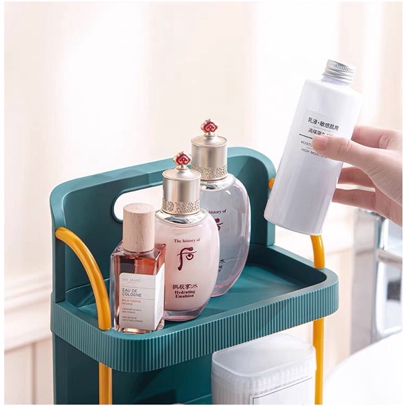 Kệ Đa Năng Đựng Mỹ Phẩm Đồ Trang Điểm, Đồ Dùng Phòng Tắm, Kệ Gia Vị Mẫu Mới Kiểu Dáng Sang Trọng