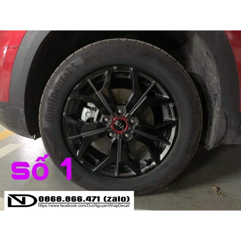 Bộ Decal dán mâm Seltos(5bánh) | BigBuy360 - bigbuy360.vn