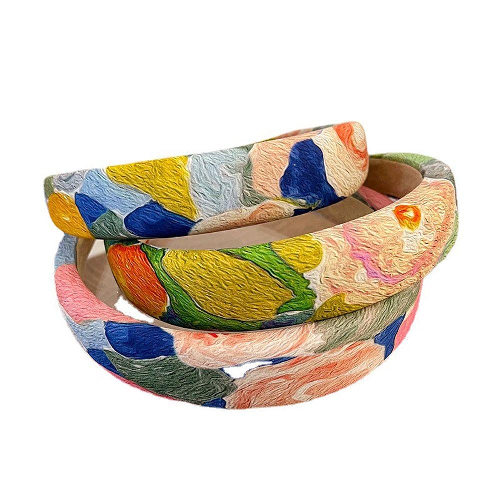 1 Băng Đô Cài Tóc Rửa Mặt Kiểu Pháp Cổ Điển Ngọt Ngào Cho Nữ