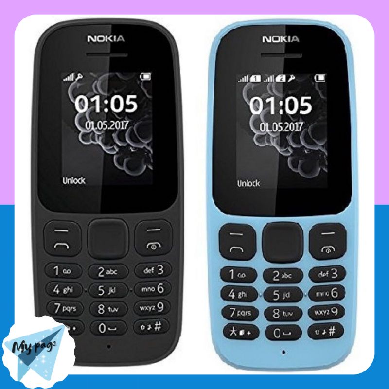 NOKIA 105 2 sim 2019 THIẾT KẾ HIỆN ĐẠI VÀ PIN KHỎE HƠN( Bao gồm cả pin +sạc)