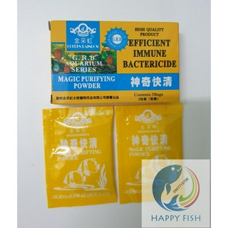 Bột diệt rêu hại, tảo xanh cho hồ cá Rainbow