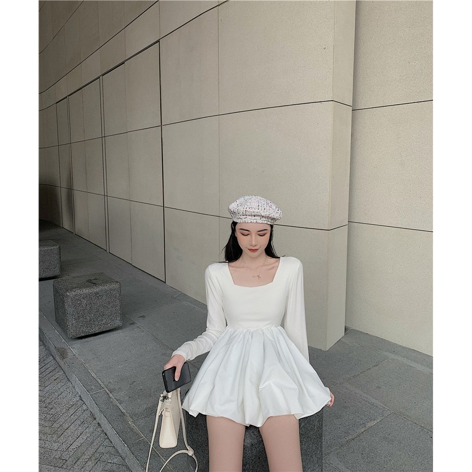 Đầm ulzzang dáng xòe AK483