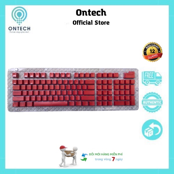 Set keycap Full size 104 nút ABS Double Shot xuyên led , thay cho bàn phím cơ