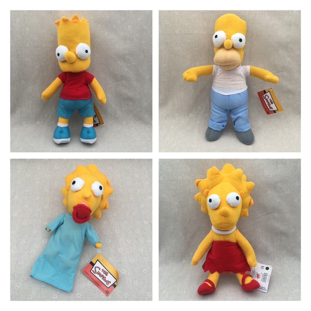 Búp Bê Nhồi Bông Hình Simpsons Đáng Yêu