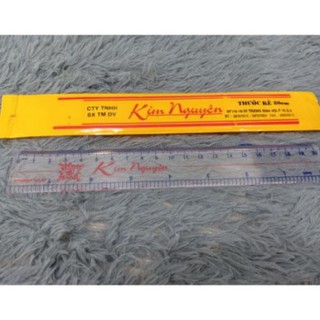 Thước cứng Kim Nguyên 20cm (Loại Mỏng)