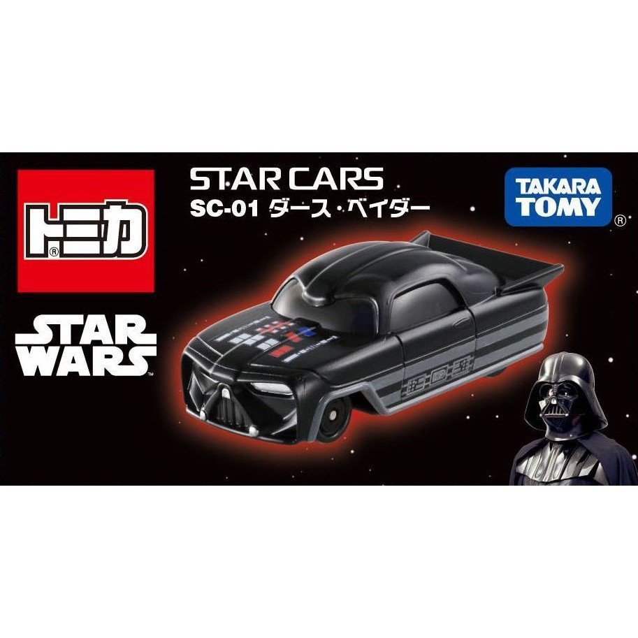 Xe mô hình đồ chơi TOMICA Sc-01 Star Cars Darth Vader Star War (1:64) TAKARA TOMY