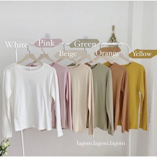 Áo thun tay dài basic