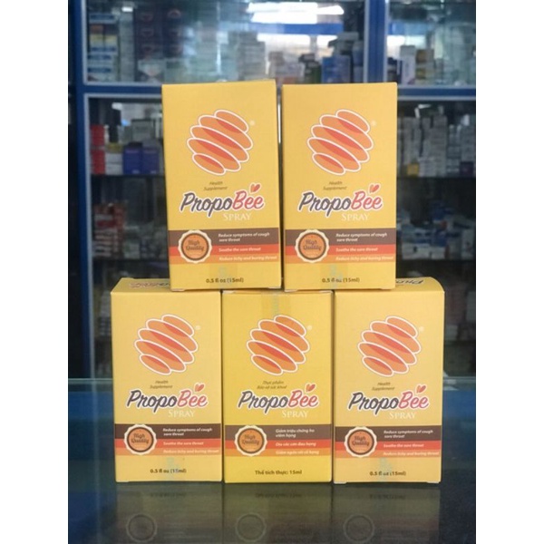 Xịt họng keo ong PROPOBEE Spray chai 30ml