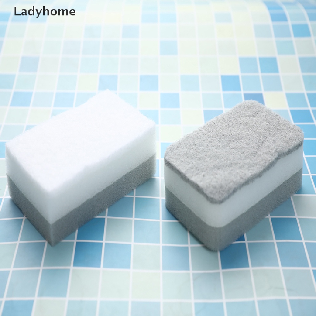 【Lady】 5x Magic Sponge High Density Dish Cleaning Sponge Kitchen Cleaning Sponges .