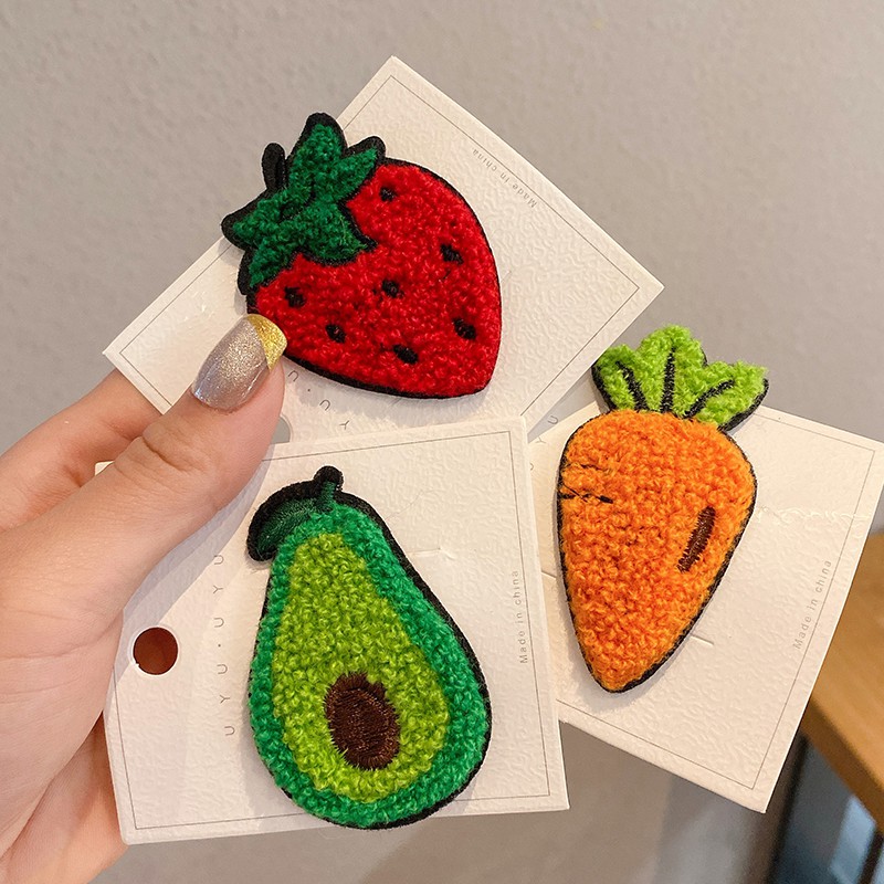 Kẹp Tóc Hình Trái Cây Dành Cho Bé Gái