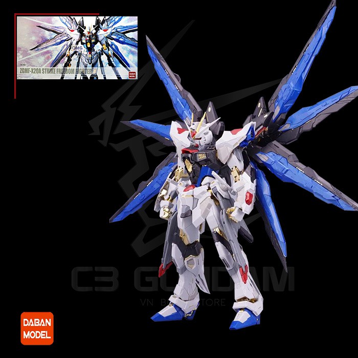 MÔ HÌNH GUNDAM DABAN MG 1/100 8802 ZGMF-X20A STRIKE FREEDOM GUNDAM