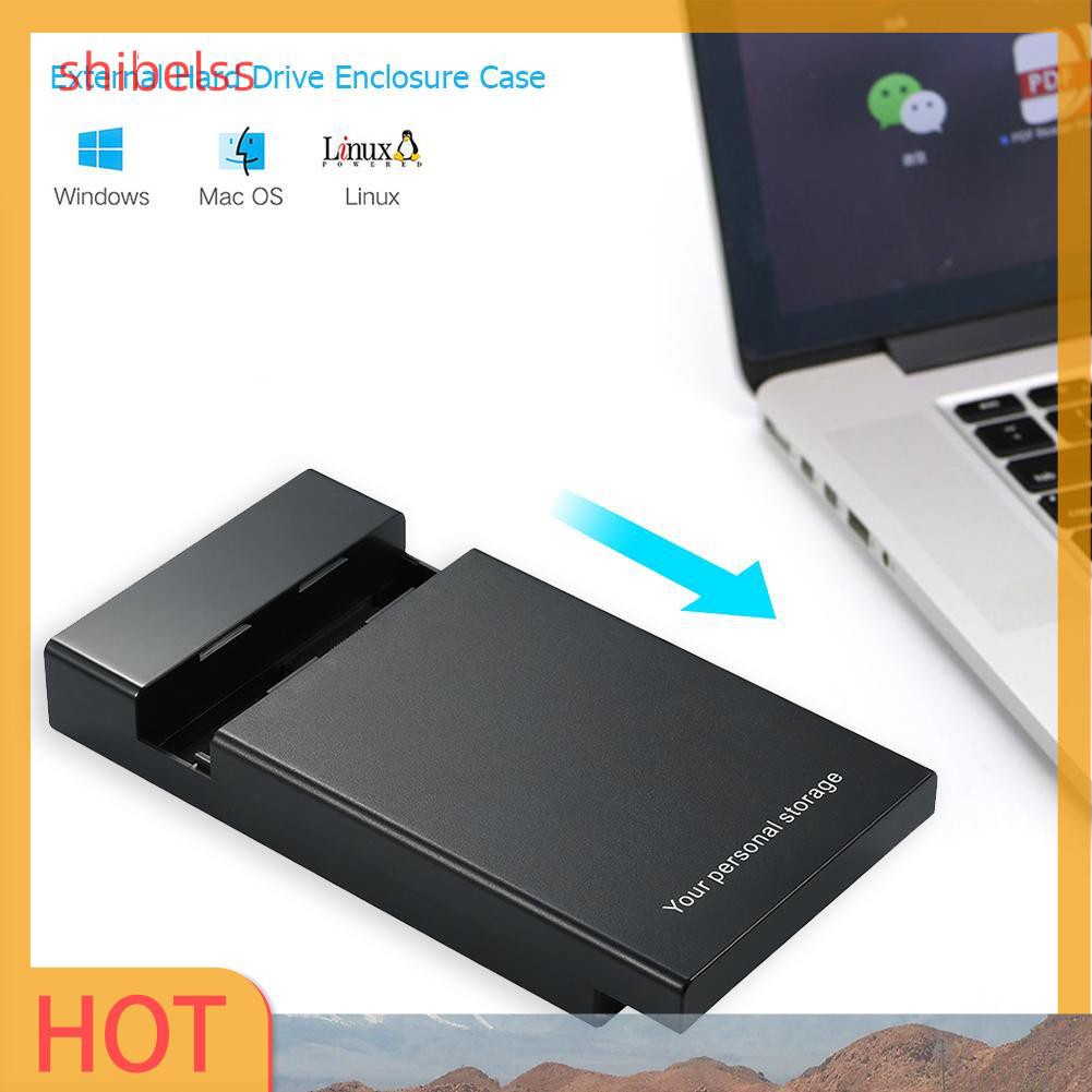 Vỏ Đựng Ổ Cứng Ngoài Shibelsss Chuyển Từ Usb 3.0 Sang 3.5 Inch Sata Iii 5gbps Ốp | BigBuy360 - bigbuy360.vn