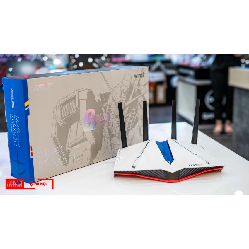 Bộ phát wifi ASUS RT-AX82U GUNDAM EDITION AX5400