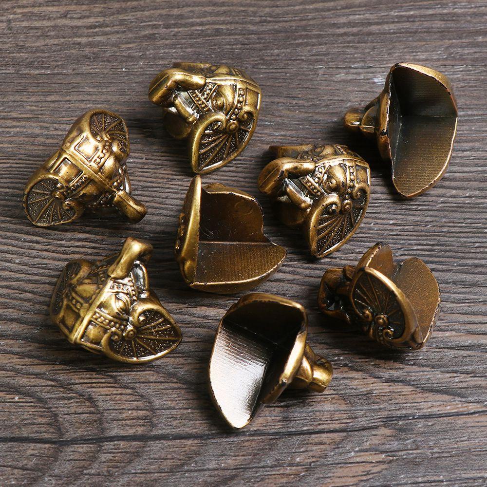 Bộ 8 Chân Voi Bằng Nhựa Trang Trí Phong Cách Vintage