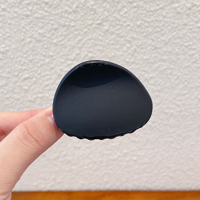 Kẹp Tóc Hình Cá Mập Màu Đen Phong Cách Hàn Quốc Cổ Điển Dành Cho Nữ