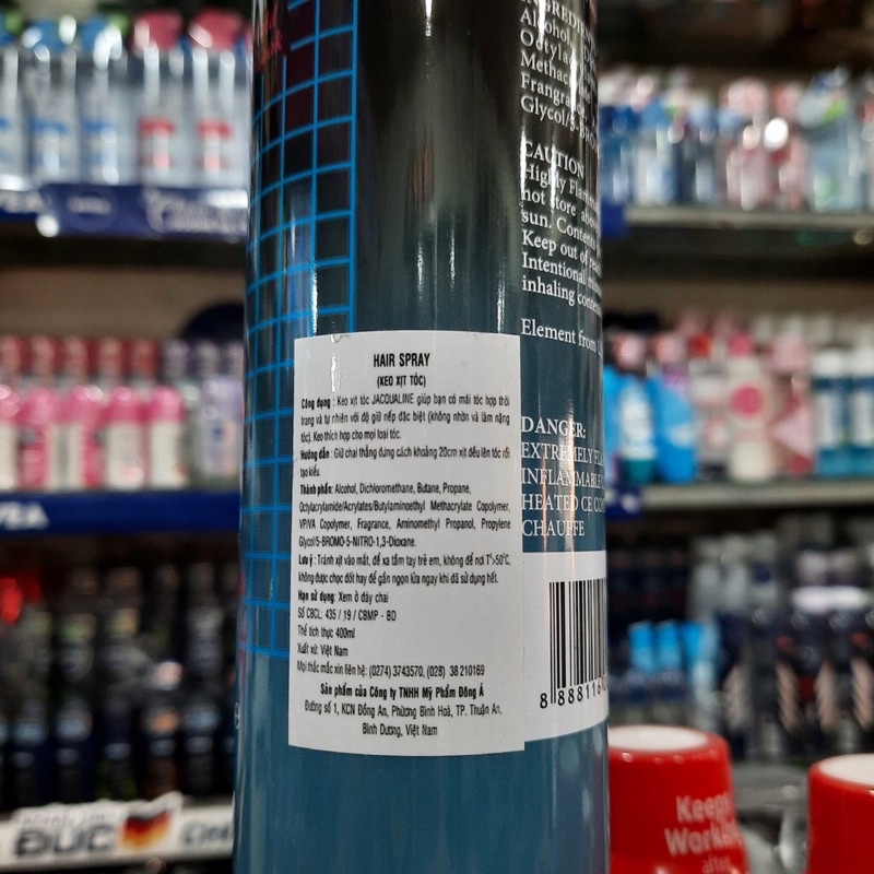 Keo Xịt Tóc Jacqualine Hair Spray 400ml
