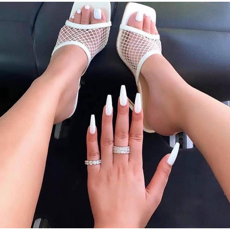 Sơn bobo đen - trắng - Phụ kiện Nail