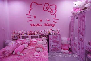 Decan kitty dán nội thất