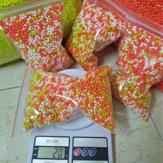 13g Hạt xốp màu( mút xốp màu)
