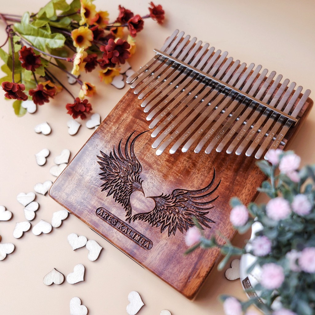 Đàn Kalimba ARES 21 Phím A21K Gỗ Koa