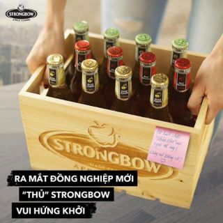 Combo 10 chai strongbow mix 4 vị