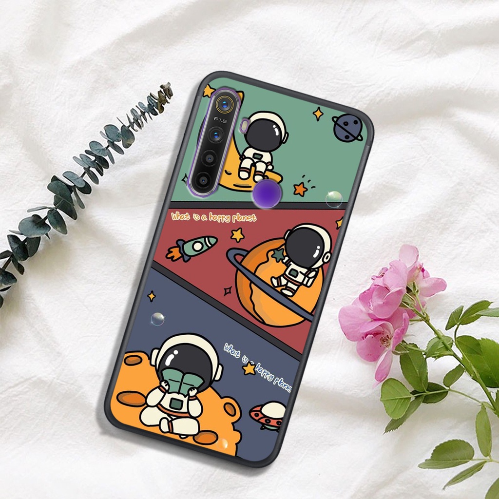 [ SIÊU HOT] ỐP LƯNG OPPO REALME 5/REALME 5 PRO/REALME C3  , IN HÌNH ASTRONAUT TIỂU ĐỘI PHI-HÀNH-GIA, MÀU SẮC CỰC BẮT MẮT
