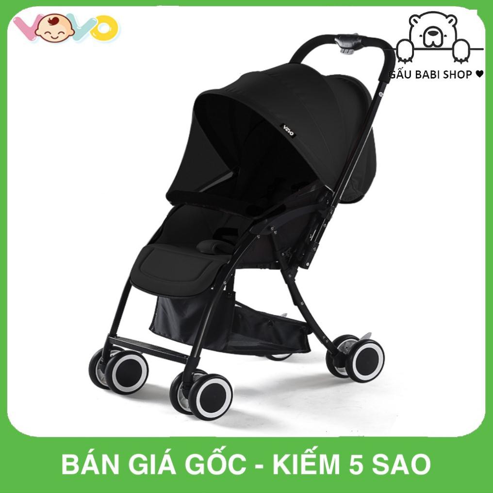 Xe đẩy VOVO TRAVEL 2 chiều 3 tư thế MẪU MỚI NHẤT