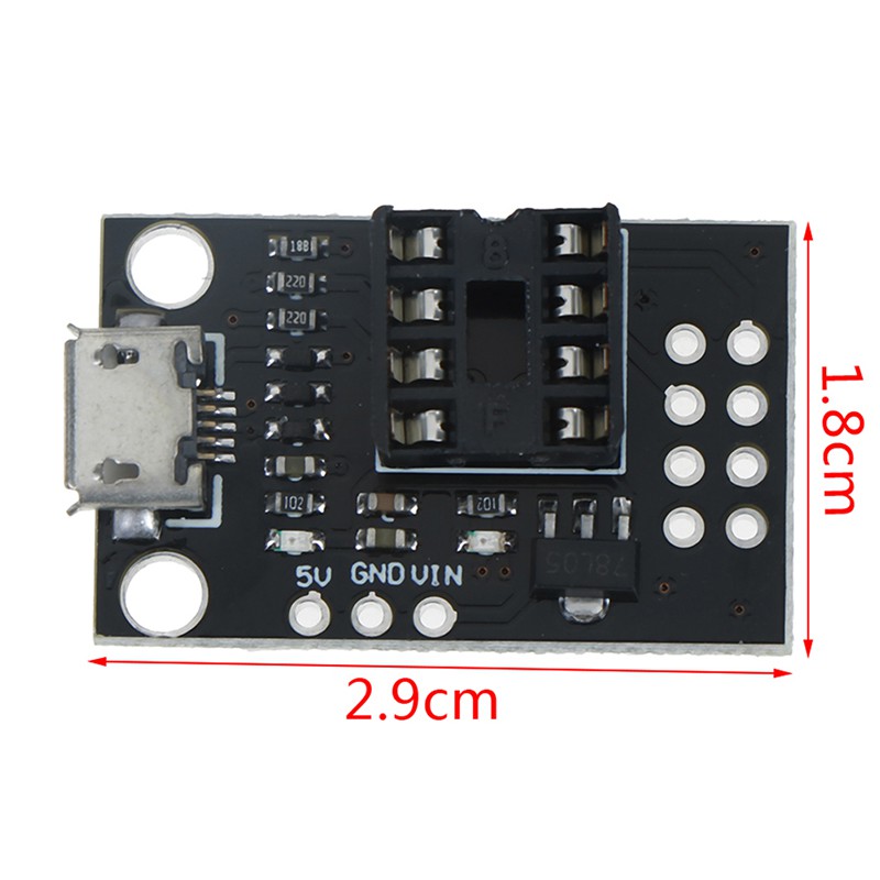 Bo Mạch Lập Trình Phát Triển Cho Attiny13a / Attiny25 / Attiny85 / Attiny45