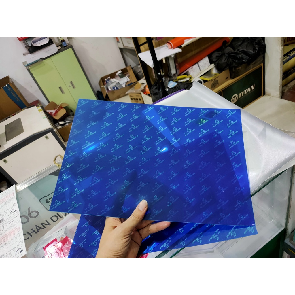 Combo 10 Nguyên Liệu cường lực dẻo nano 9h Cao cấp dành cho máy cắt Laser