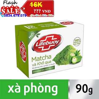 Xà Bông Cục Lifebuoy Matcha Và Khổ Qua - 90g