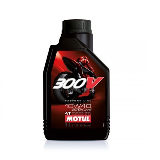 Nhớt Motul 300V Factory Line 10W40 1L nhập khẩu Pháp - dùng cho xe mô tô phân khối lớn