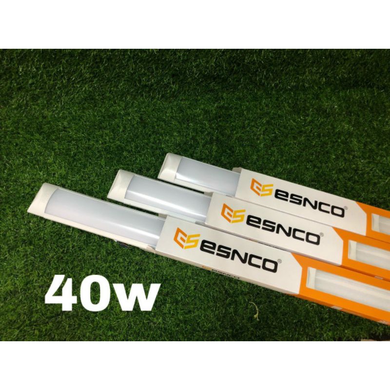 Bóng Đèn Led Bán Nguyệt Mica dài 1m2 40W Siêu Sáng thân nhôm bảo hành 12 tháng