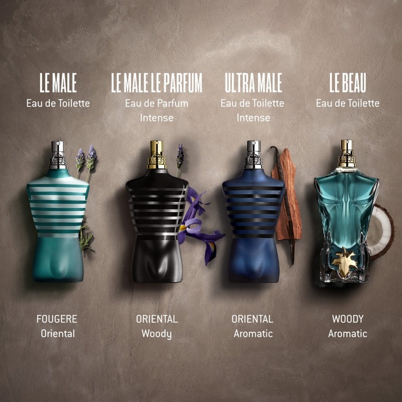 Nước hoa nam Jean Paul Gaultier  Le Male - Le Male Le Parfum - Ultra Male - Le Beau